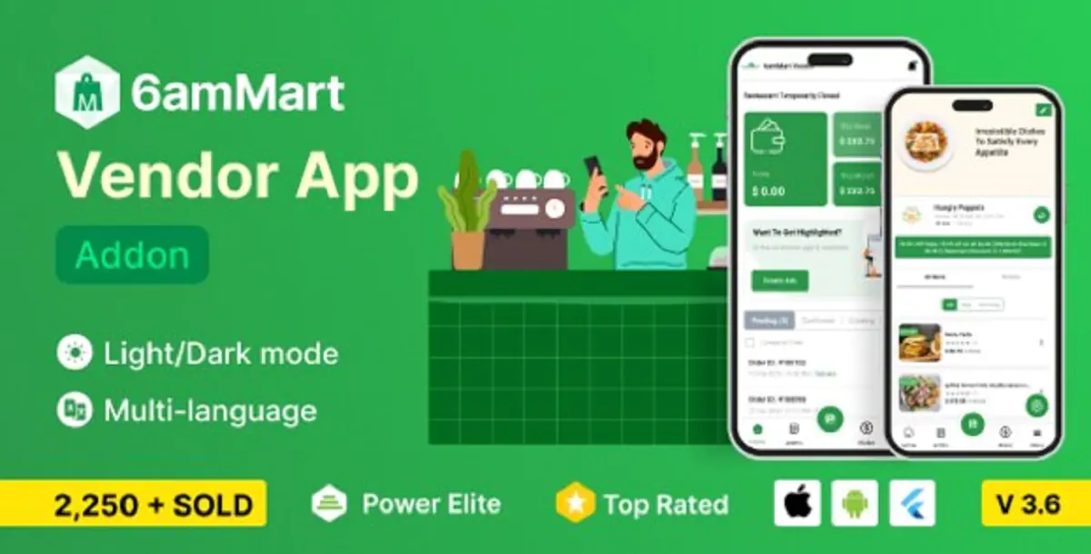 6amMart - Vendor App